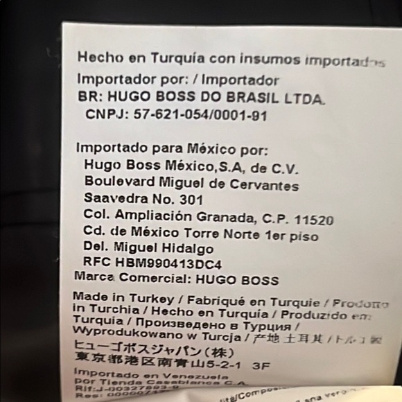 Hugo Boss 100% Virgin Wool Men's Navy Blazer sz 36S - Picture 12 of 12